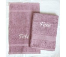 Set de serviettes (de natation) Clarysse Talis old pink