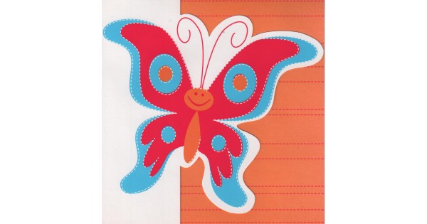 Carte de voeux papillon